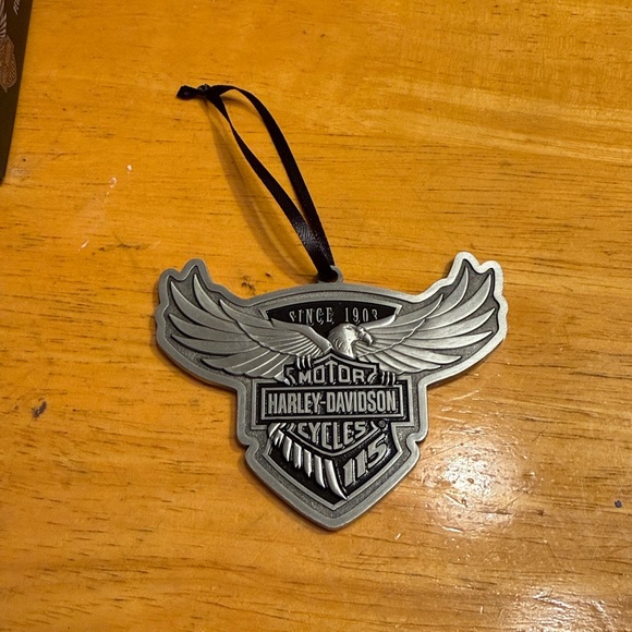 Harley Davidson 115th Anniversary Pewter Ornament. New in box. - Picture 2 of 8